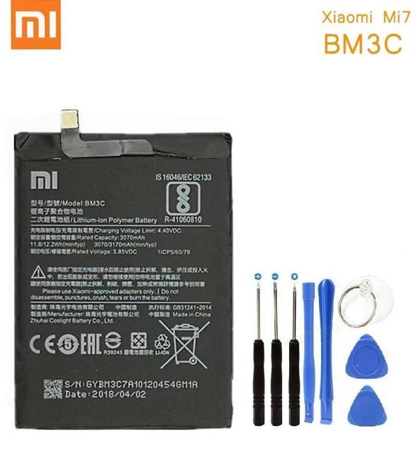 Xiaomi Mi 7 Batarya Pil BM3C + Tamir Seti - Image 1