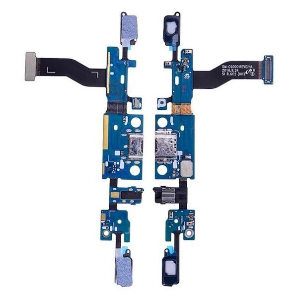 Galaxy C9 Pro Şarj Kulalık Soket Mikrofon Flimi - Image 1