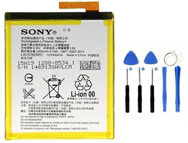 Sony Xperia M4 Aqua Pil Batarya E2303 LIS1576ERPC ve Tamir Seti - Image 1