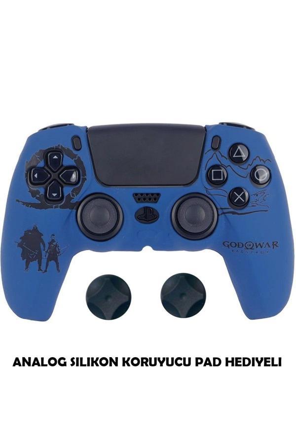 PS5 Dualsense Koruyucu Silikon Kılıf + Analog Silikon Koruyucu - Image 1