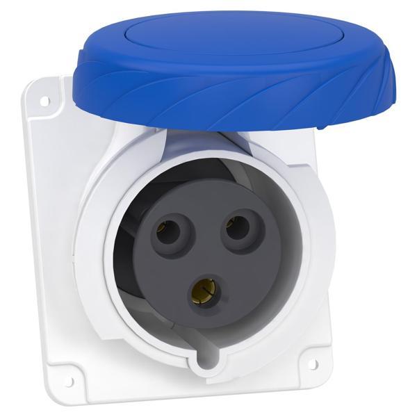 Schneider Electric PKF32F723 3X32A IP67 Eğik Makina Prizi - Image 1