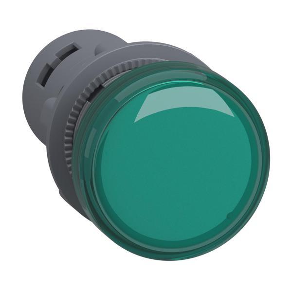 Schneider Electric XA2EVB3LC 22mm Yeşil Sinyal Lambası 24V AC/DC - Image 1