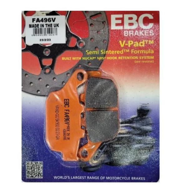 Trıumph Tiger 800 Xc Ebc Yarı Sinter Arka Fren Balata - Image 1