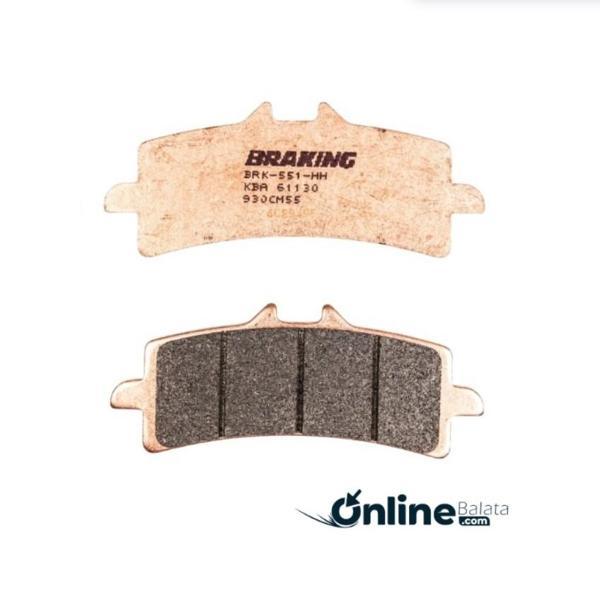 Trıumph Tıger 900 / Gt / Rally / Pro 900 2020-2021 Braking Sinterli Ön Fren Balata Ob93055 - Image 1