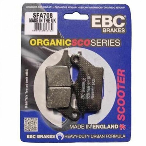 Honda Activa 125 2024 Ve Sonrası Ebc Organik Ön Fren Balata - Image 1