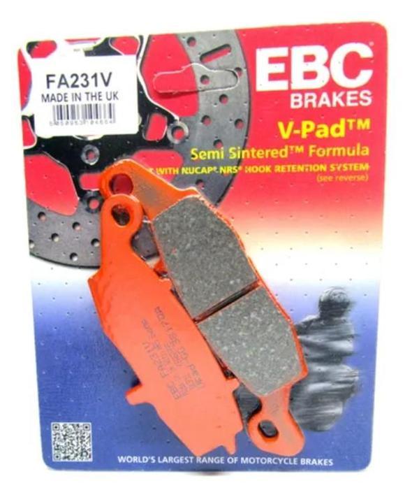 Suzukı Gsf 650 Bandıt 2005-2006 Ebc Yarı Sinter Ön Sol Fren Balata - Image 1