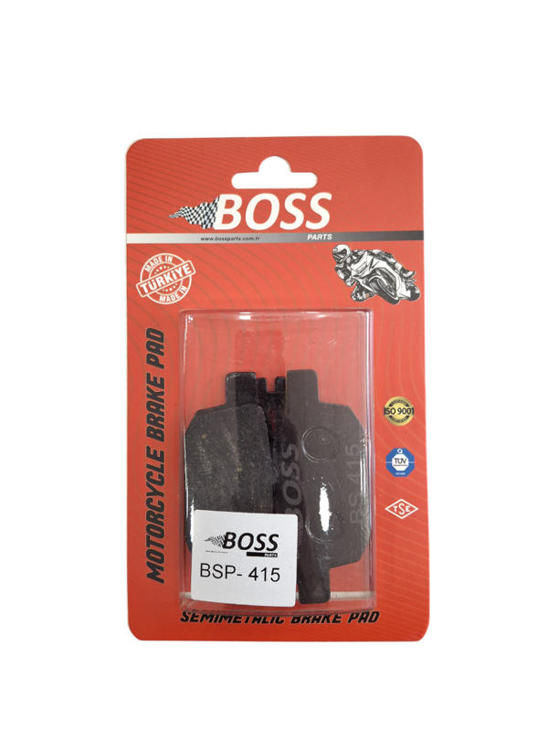 Kanuni 125 Seha Arka Fren Balatası Boss Yerli Üretim Obbs197 - Image 1