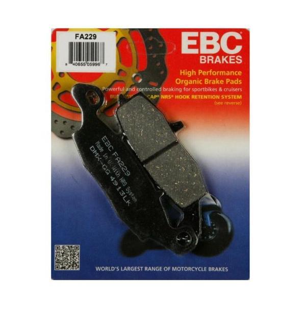 Kawasakı Vn 900 Ebc Organik Arka Fren Balata - Image 1