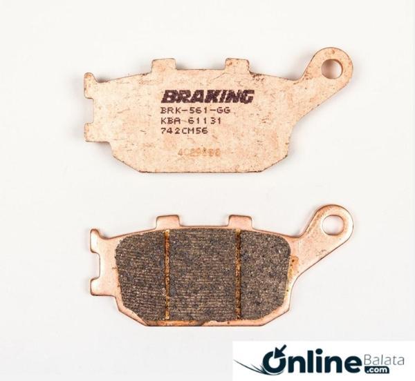 Suzukı Gsf 650 Bandit S 2007-2012 Braking Sinterli Arka Fren Balata Ob74256 - Image 1