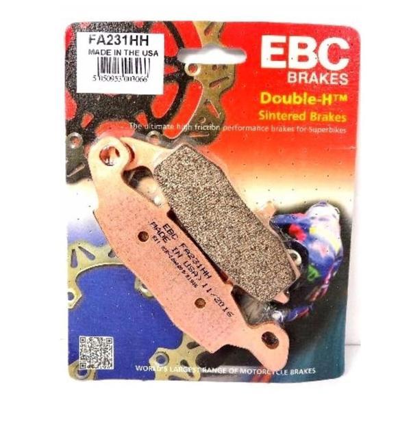 Ebc Kawasakı Versys 650 2014 Ve Sinterli Ön Fren Balata Cesi Sinterli Ön Fren Balata Sol - Image 1