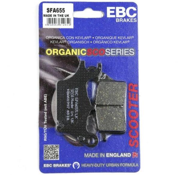 Yamaha Trıcty 125 Ebc Organik Ön Fren Balata Sol - Image 1