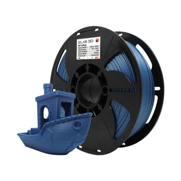 Elas PETG Plus Filament Sedefli Mavi 1.75mm 1Kg - Image 1