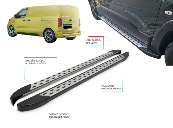 VİVARO CARGO PANEL VAN KISA ŞASE NOKTALI YAN BASAMAK 2020 2021 2022 2023 2024 2025 2026 2027 - Image 1