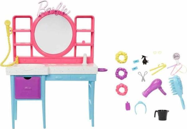 Mattel Oyuncak Barbie Muhteşem Kuaför Oyun Seti Mtl-Hkv00 - Image 1