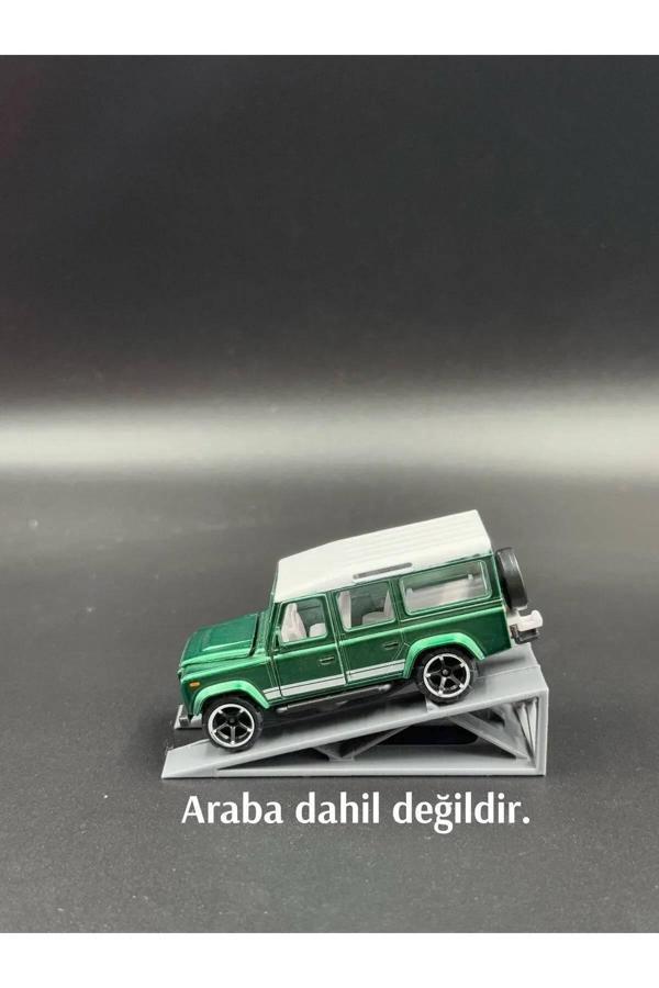 3D Atelier 1:64 Ölçek Araba Rampası - Gri - Image 1