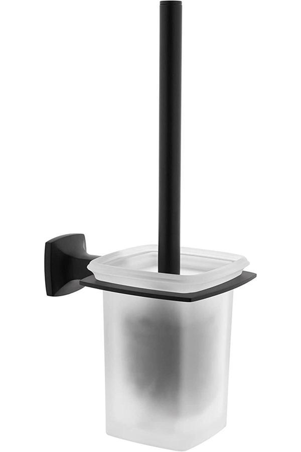 Base 400 A4412536 Tuvalet Fırçalığı, Duvardan, Mat Siyah - Image 1