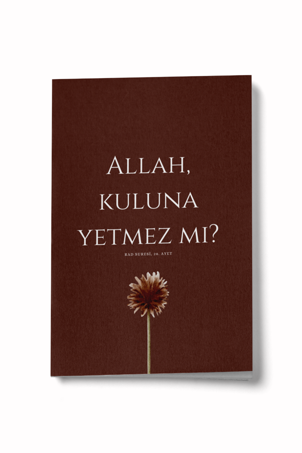 Allah Kuluna Yetmez Mi? Mini Defter - Image 1