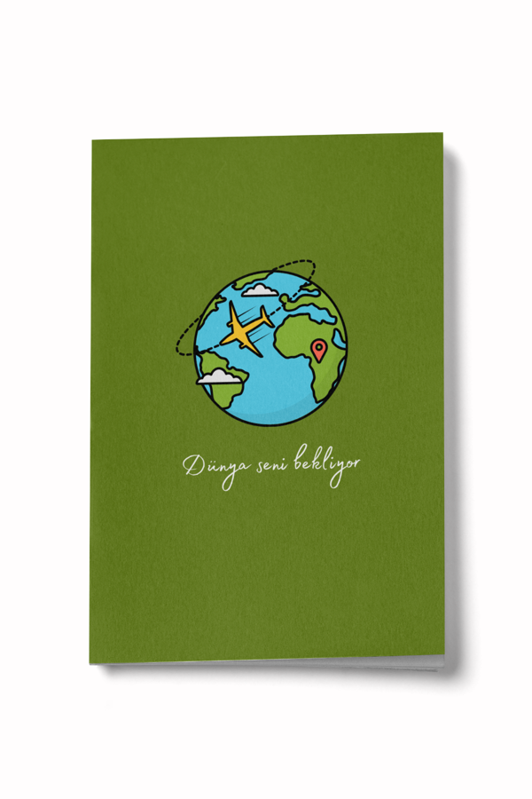Dünya Seni Bekliyor Mini Defter - Image 1