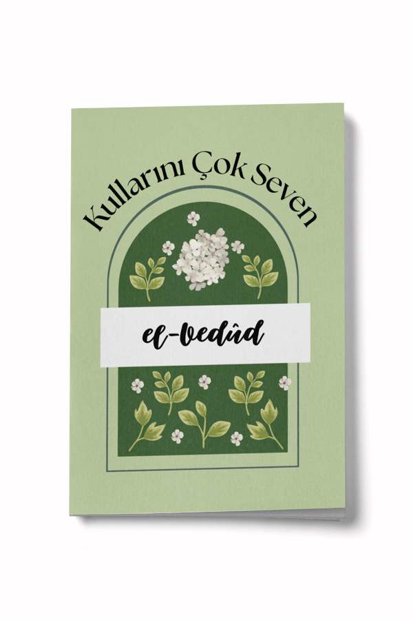 Esmaül Hüsna Serisi- El Vedud Mini Defter - Image 1