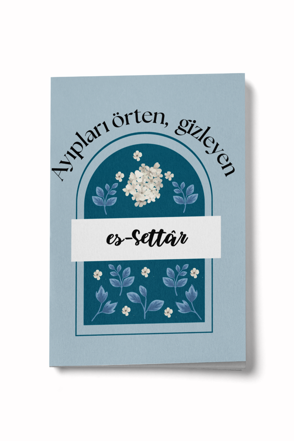 Esmaül Hüsna Serisi- Es Settar Mini Defter - Image 1
