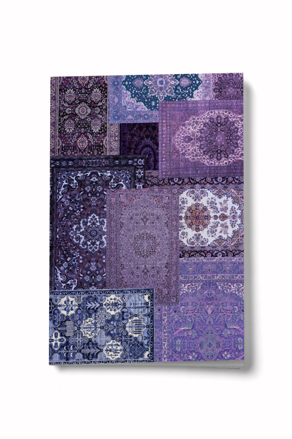 Etnik Kolaj Serisi 3 - Mor Mini Defter - Image 1