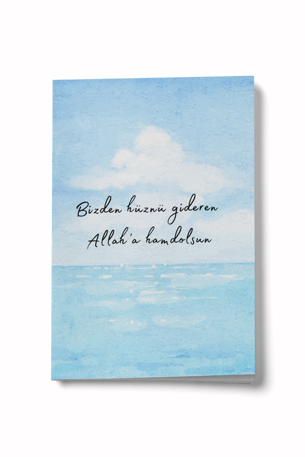 Hüznü Gideren Allah'a Hamdolsun Mini Defter - Image 1