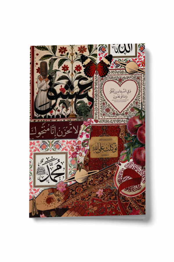 Kolaj Serisi 18 - Rızkımız Göktedir Mini Defter - Image 1