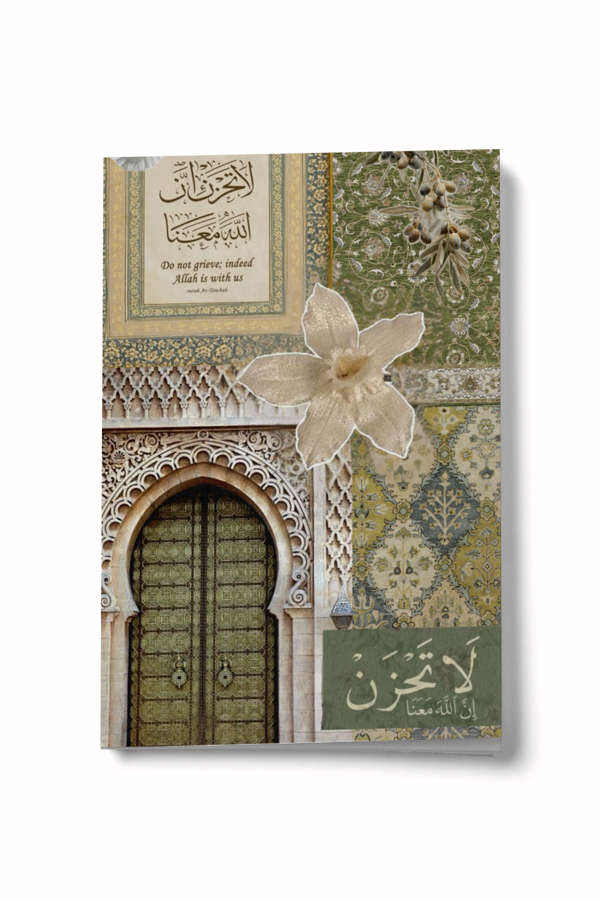 Kolaj Serisi 19 - Üzülme, Allah Bizimle Mini Defter - Image 1