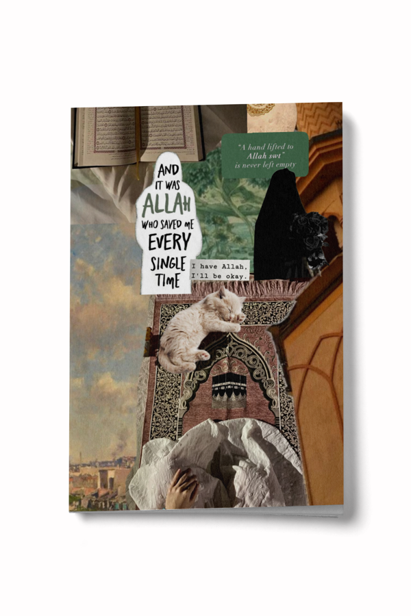 Kolaj Serisi 4 - Allah Benimle Mini Defter - Image 1