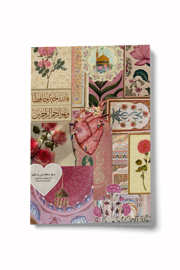 Kolaj Serisi 6 - Muhabbet Mini Defter - Image 1