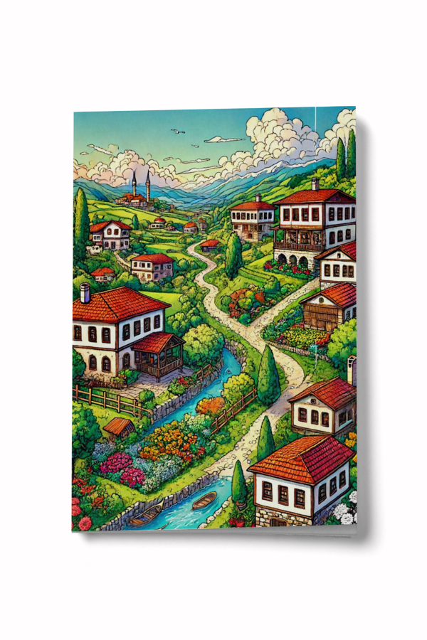 Köy Hayatı Mini Defter - Image 1