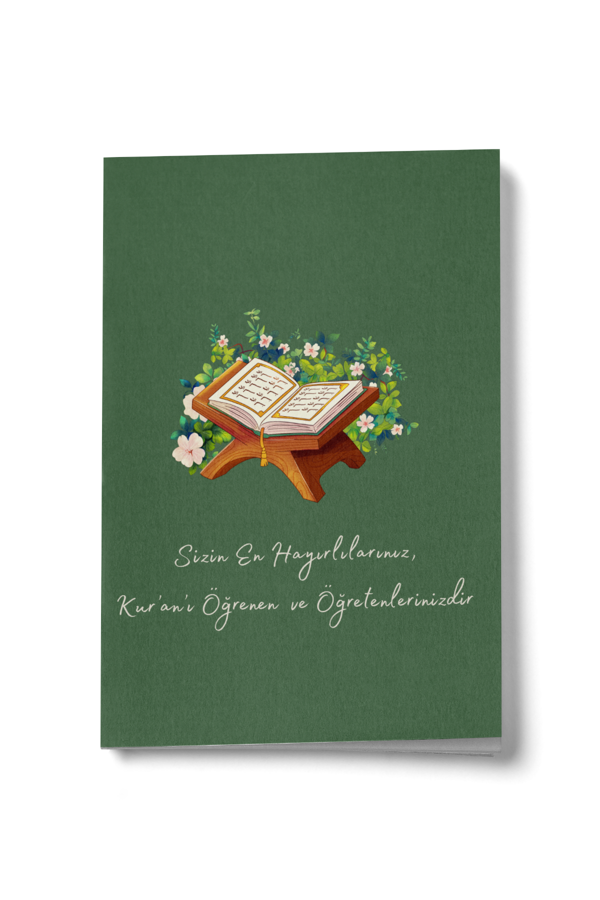 Kur’an’ı Öğrenen  ve Öğretenler Mini Defter - Image 1