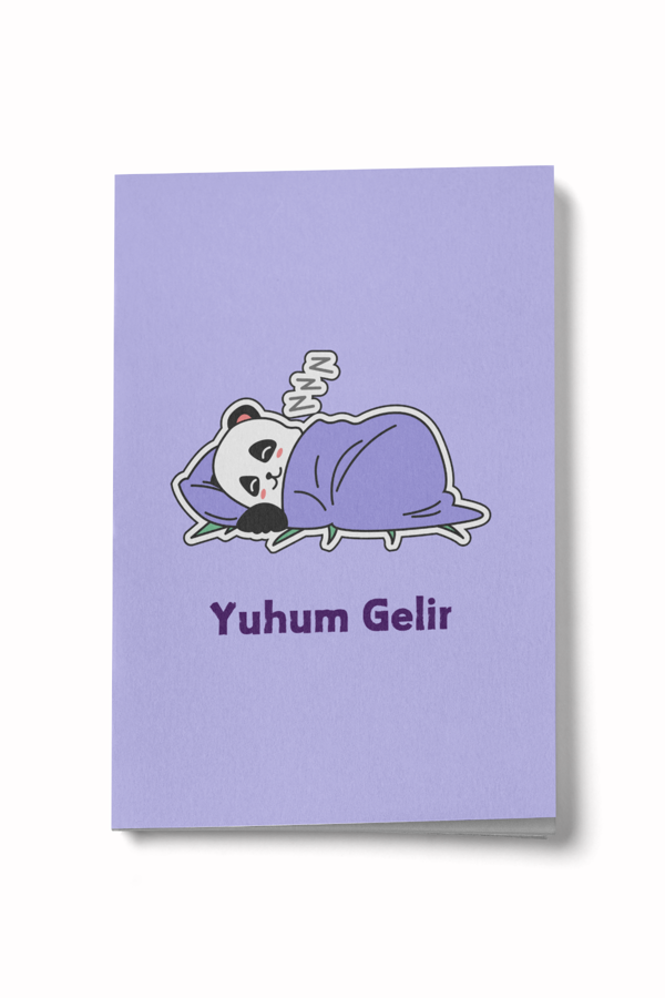 Panda Serisi - Yuhum Gelir Mini Defter - Image 1