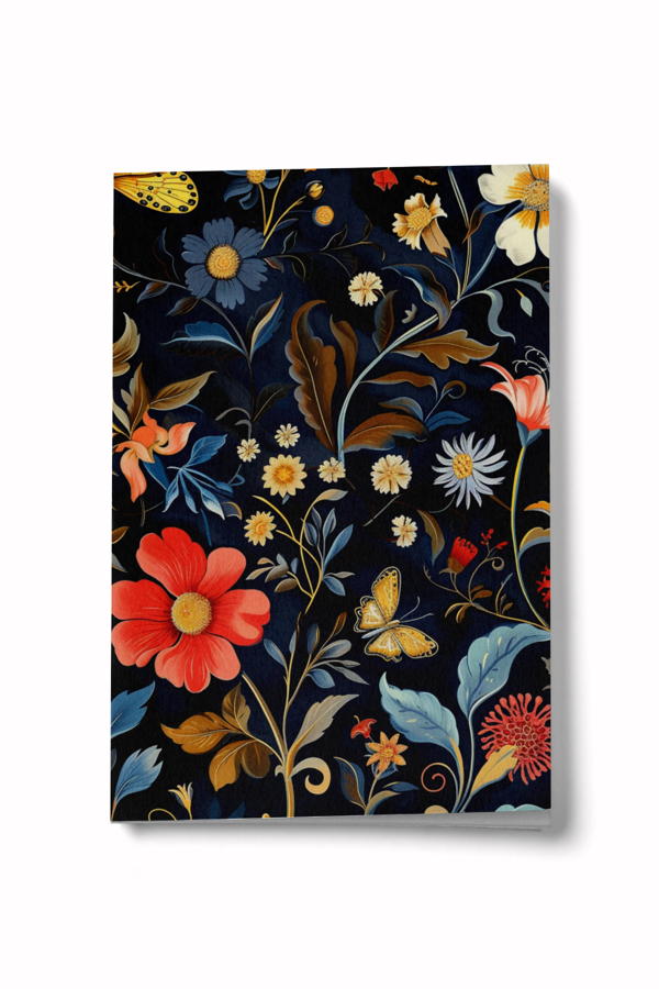 Uçuşan Fikirler Mini Defter (Lacivert) - Image 1