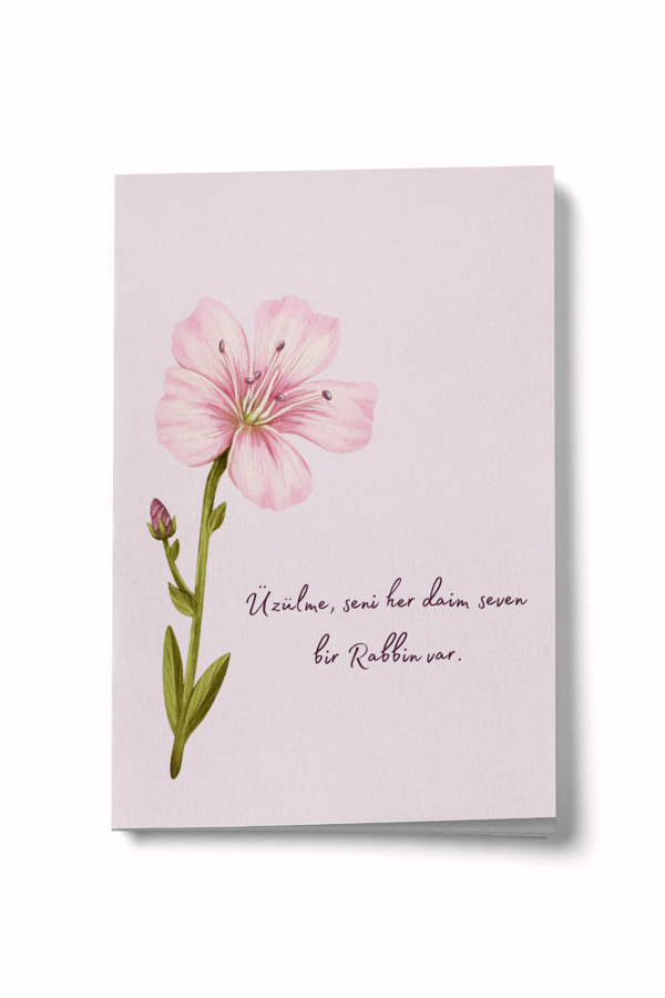 Üzülme Seni Her Daim Seven Bir Rabbin Var Mini Defter - Image 1