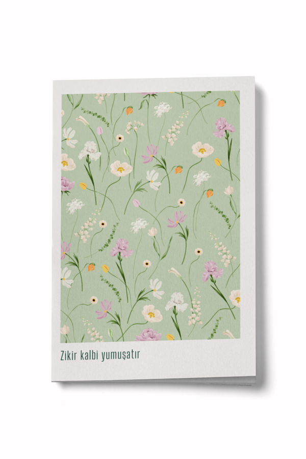 Zikir Kalbi Yumuşatır Mini Defter - Image 1