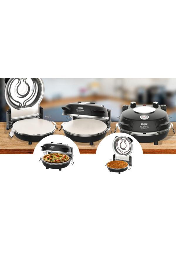Eratec Taş Fırın Seti Pm-27 Xxl Yeni Versiyon ( Pizza Makinası) - Image 1