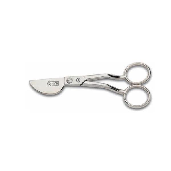 Rıza M-213 Dokumacı Ponpon Makası No: 6 İnç / 15,24 Cm - Nikel Kaplama - Image 1