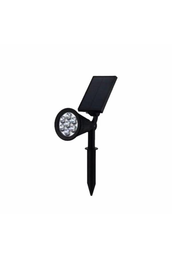 Cata Solar Şarjlı Kazıklı Led Bahçe Aydınlatma Armatürü 7 Watt Ct-7310 6400 K Beyaz Işık - Image 1