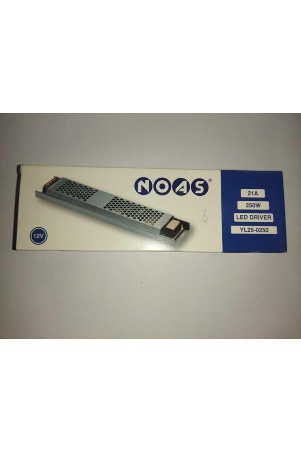 Noas 21A Slim Led Trafosu 12V 250W Yl25-0250 - Image 1