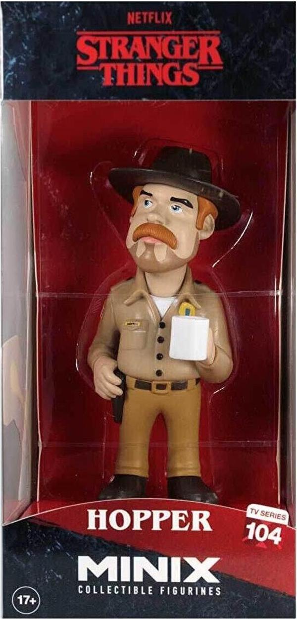Giochi Preziosi Oyuncak Minix Stranger Things Hopper Koleksiyon Figürü 25.5 Cm Mnx09000 - Image 1
