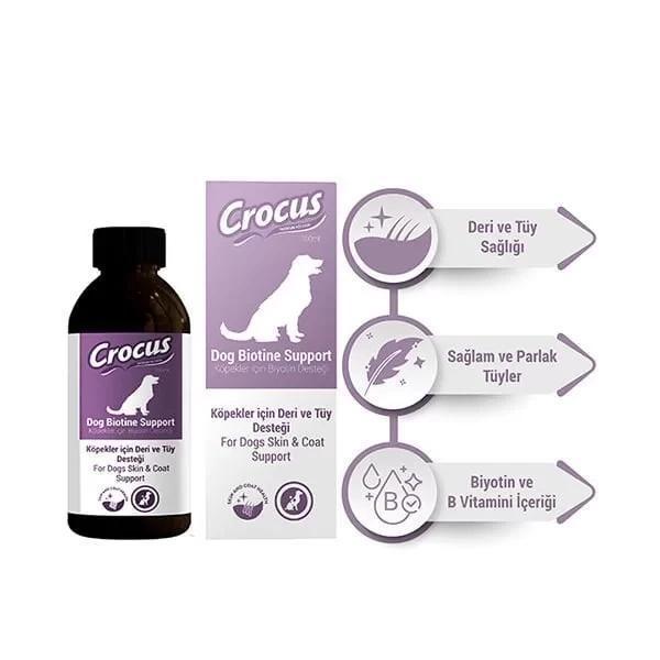 Crocus Köpek Deri ve Tüy Sağlığı Destekleyici Damla 100 Ml - Image 1