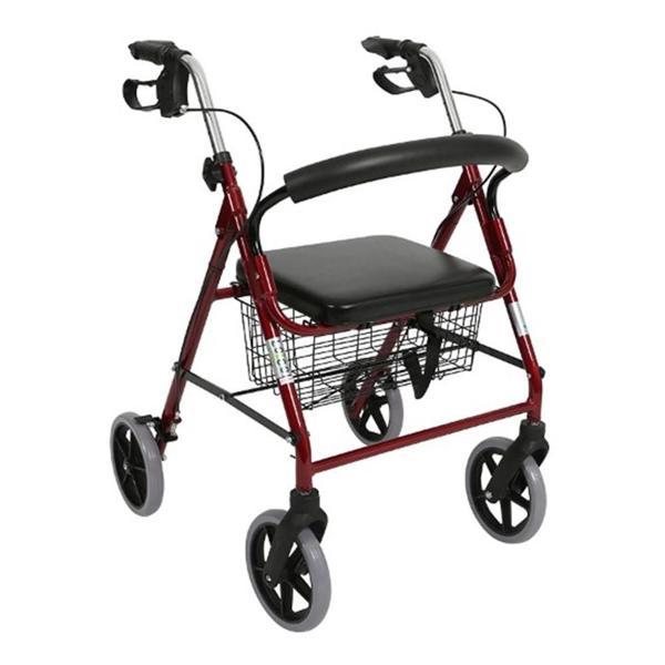 Loco Alüminyum Rollatör Walker | Katlanabilir, Dayanıklı ve Oturaklı Yapısıyla Güvenli PR-881 - Image 1