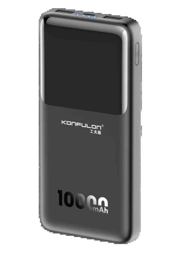 A35 10.000 mAh 15W Mini Powerbank - Siyah-(5796) - Image 1