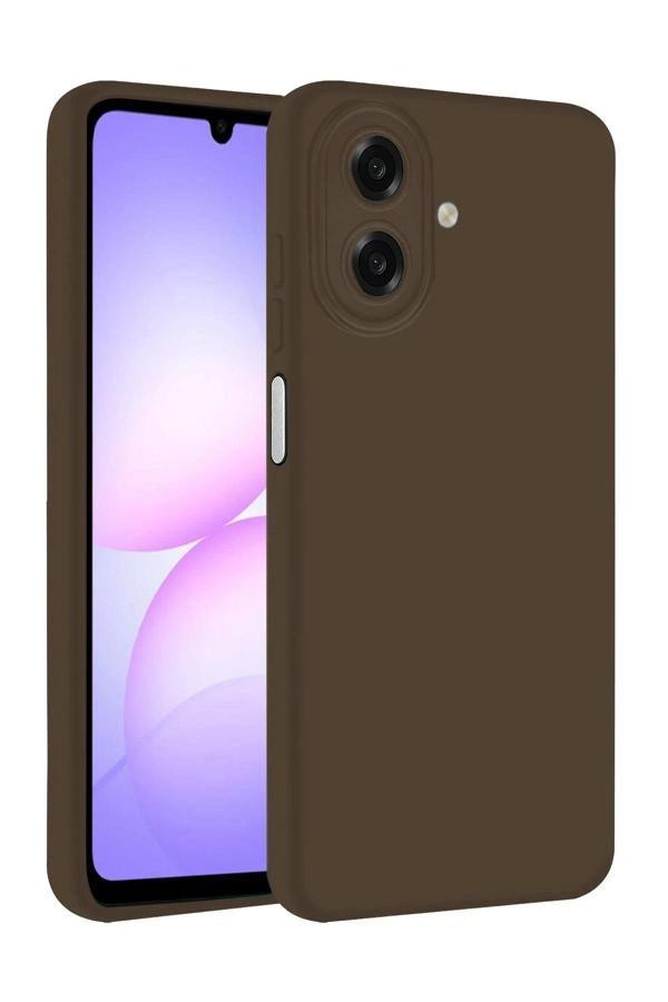 Samsung Galaxy A07 First Silikon - Kahverengi-(5796) - Image 1