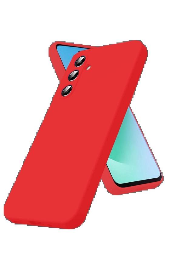 Samsung Galaxy A17 5G Nano içi Kadife Silikon - Kırmızı-(5796) - Image 1