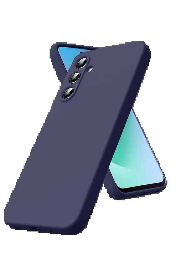 Samsung Galaxy S25 FE Nano içi Kadife Silikon - Lacivert-(5796) - Image 1