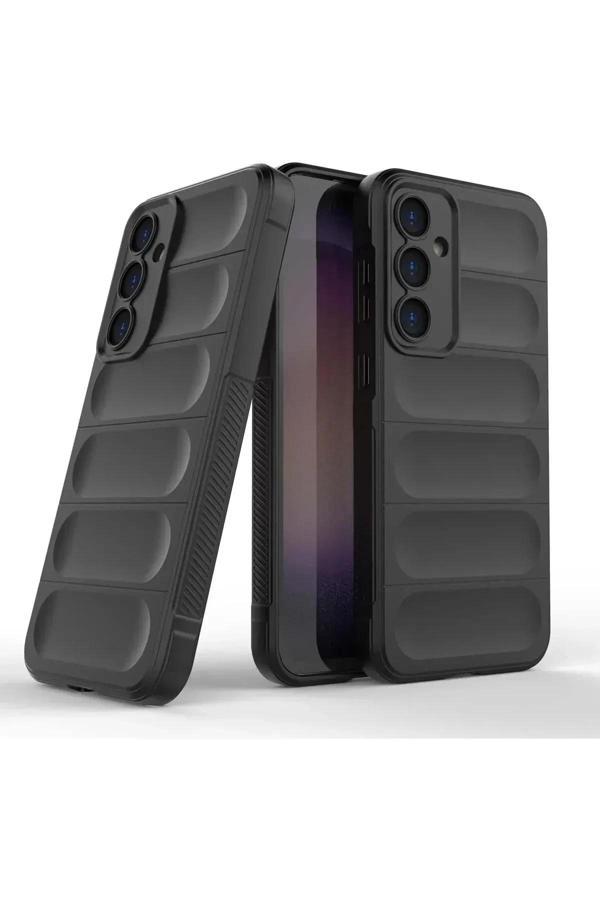 Samsung Galaxy S25 FE Optimum Silikon - Siyah-(5796) - Image 1