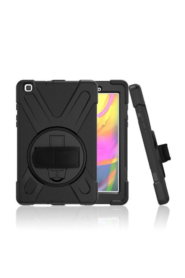 Samsung Galaxy T290 Tab A 8 Kılıf Amazing Tablet Kapak - Siyah-(5796) - Image 1