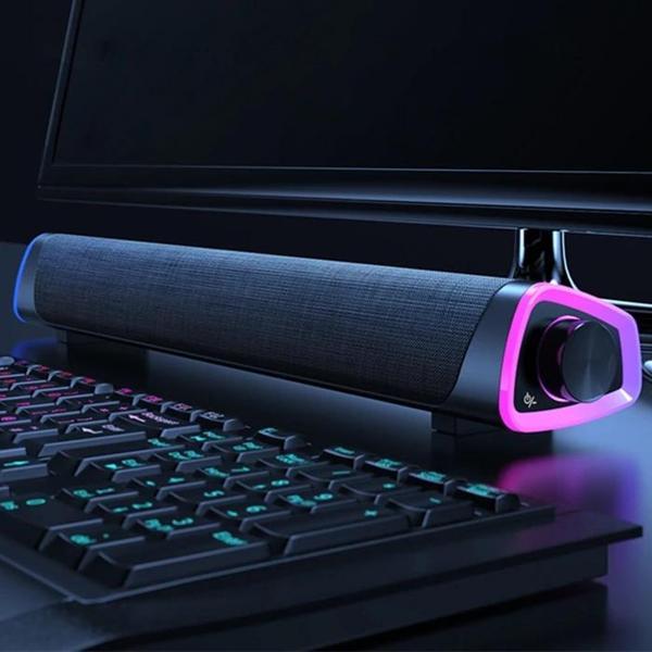 Ally RGB Bas Soundbar Tv Ses Sistemi ve Bilgisayar Masaüstü Bluetooth Hoparlör Subwoofer-(5775) - Image 1